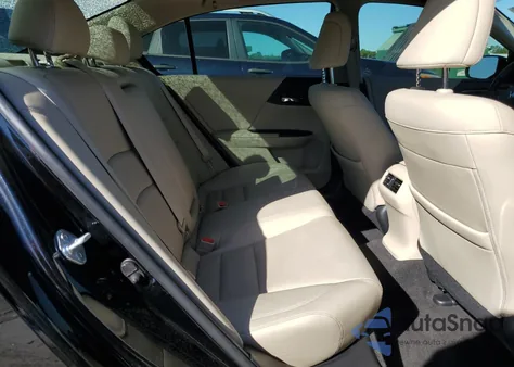 2017 Honda Accord Touring Hybrid из США, поврежденный, VIN JHMCR6F75HC030002